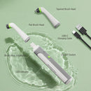 WORKPRO 5500RPM Cordless IPX6 Waterproof Electric Scrubber for Cleaning Grout, Tiles, Grime, and Crevices