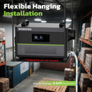 WORKPRO 145-Pint Commercial Crawl Space Dehumidifier for Basement, Garage, and Warehouse