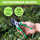 WORKPRO Elektrischer Gartenhäcksler mit Gartenschere