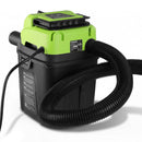 WORKPRO Wet Dry Vacuum 1.5 Gallon 2.5 Peak Horsepower 3-in-1 Portable Shop Vacuum Cleaner Black W125442AW