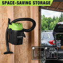 WORKPRO Wet Dry Vacuum 1.5 Gallon 2.5 Peak Horsepower 3-in-1 Portable Shop Vacuum Cleaner Black W125442AW