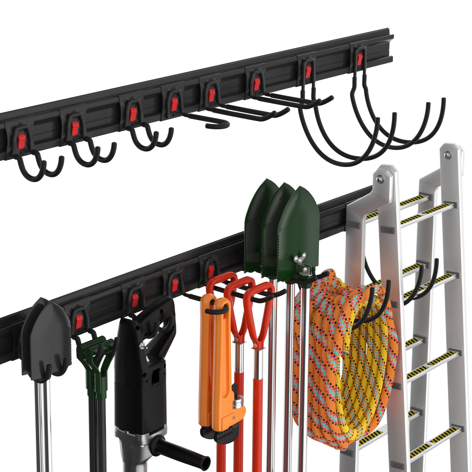 WORKPRO Garage Tool Organizer Wall Mount storage rack with innovation quality high-quality durable secure hooks