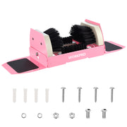 WORKPRO Boot Cleaner, Heavy Duty Shoe Boot Scrubber & Brush Outdoor, Pink