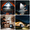 WORKPRO 2000LM Rechargeable Multi-function LED Work Light, 4000mAh Portable Light with 5 Modes, Magnetic Base, Hook and Tripod Mount, USB Rechargeable for Workshop, DIY and Emergency