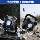WORKPRO 2000LM Rechargeable Multi-function LED Work Light, 4000mAh Portable Light with 5 Modes, Magnetic Base, Hook and Tripod Mount, USB Rechargeable for Workshop, DIY and Emergency