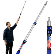 WORKPRO 3FT Pole, Paint Roller for Cleaning, Dusting, Windows and Ceilings | Lightweight Aluminum, Flip-Lock, 3/4" Thread, For Painting, Dusting, Windows and Ceilings, Easy Storage