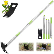 WORKPRO Weed Puller Tool with Long Handle 2-in-1 garden hoe and weed rake, innovation quality and durable secure use