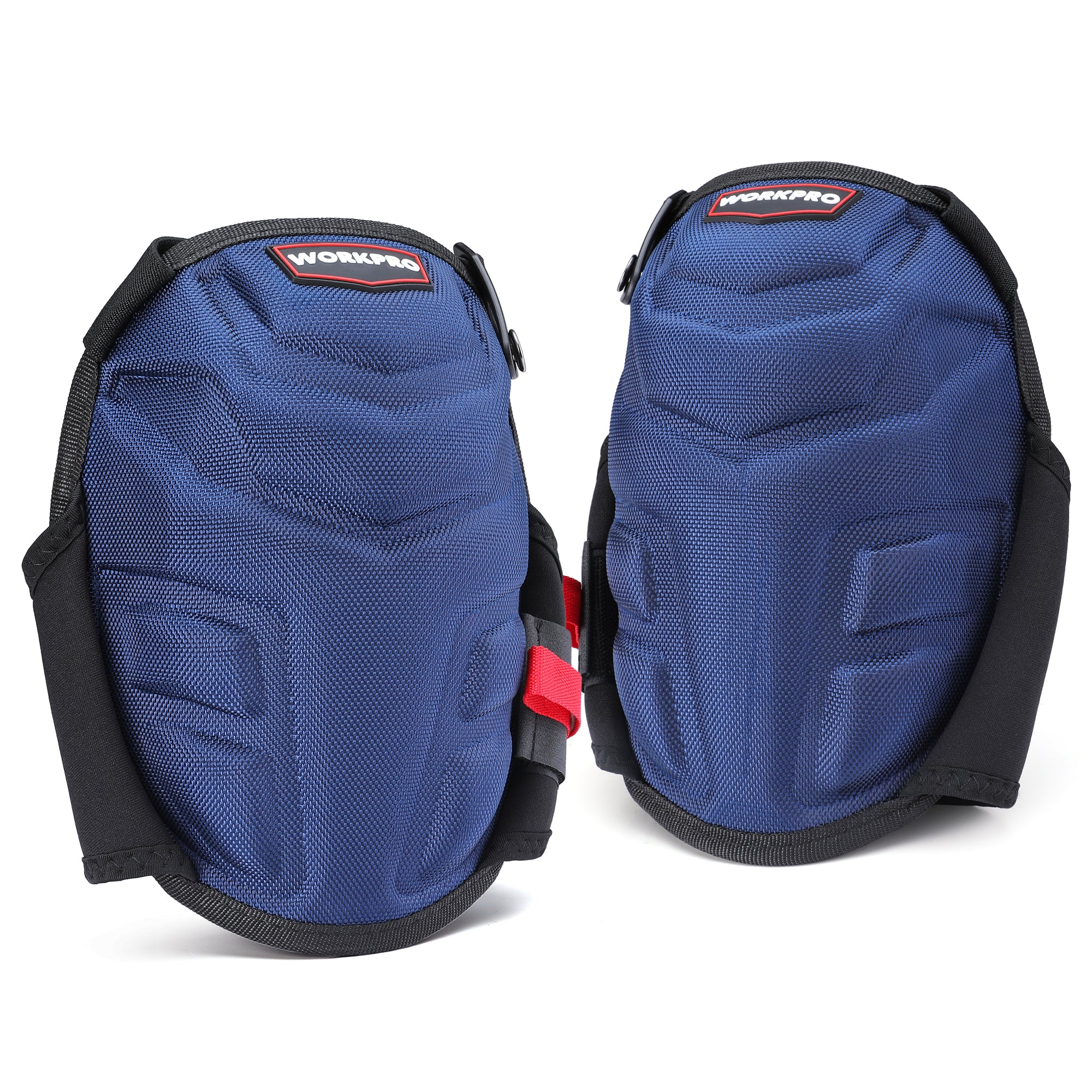 WORKPRO knee pads in blue fabric with innovation quality high-quality gel cushion for secure durable protection