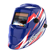 WORKPRO Welding Helmet True Color Auto Darkening 2 ARC Sensors Welder Mask