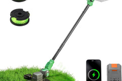 WORKPROX 2 in 1 Lawn Edger & Weed Trimmer  with 2Pcs Grass Trimmer Spool Line - 20V