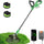 WORKPROX 2 in 1 Lawn Edger & Weed Trimmer  with 2Pcs Grass Trimmer Spool Line - 20V