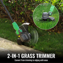 WORKPROX 2 in 1 Lawn Edger & Weed Trimmer  with 2Pcs Grass Trimmer Spool Line - 20V