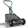 WORKPROX 16" Push Reel Lawn Mower with Grass Catcher, 5-Blade Manual Mower, Adjustable Height