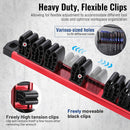 WORKPRO Magnetic Screwdriver Organizer and Wrench Organizer, Aluminum Rail Magnetic Tool Organizer, Tool Holder, Toolbox Organization, 12-Slot Screwdriver and Wrench Holder (Tools not Included)