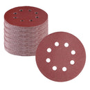 WORKPRO 100-Piece 100 Grit Sanding Discs - 5-Inch 8-Hole Hook and Loop Sandpaper for Random Orbital Sander (Not for Oscillating Tools or Mouse Sander)