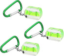 WORKPRO Small Bubble Level with Keychain 3-Pack Mini Pocket Tool Spirit Level Measuring Picture Hanging layout Tools