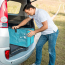 WORKPRO 6 Pack Extra Large Heavy-Duty Storage Moving Tote Bags with Zippers & Carrying Handles Backpack Straps - Pink Ribbon