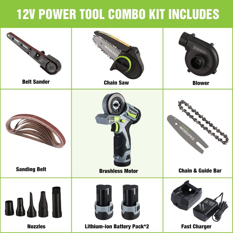  Power Tools Combo Kit