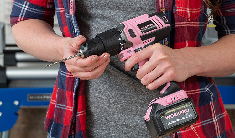 Pink Powderstool Pink Power Tools