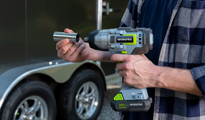 Workpro impact wrench sale