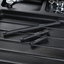 WORKPRO 3/8" Drive Impact Extension Bar Set, 3 PCS Socket Extensions, 3”, 5” and 10” Length, Premium Chrome Vanadium Steel with Black Phosphate Finish