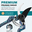 WORKPRO 4PCS Heavy Duty Aluminum Hand Garden Tool Set