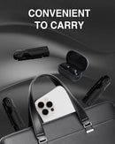 WORKPRO 3-Pack Folding Utility Knife Set, G10 Handle Box Cutter with 10 Extra SK5 Blades, Quick-Change Razor Knife with Belt Clip, EDC Utility Knife for DIY, Office, Home, Arts & Crafts – Black