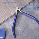 WORKPRO 4.7" Model Nippers Tool, Ultra-thin Single Blade Nipper for Plastic Model, Non-slip Sprue Cutter for Model Building Repairing and Fixing