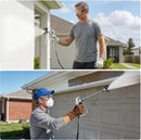 WORKPRO 700W Airless Paint Sprayer, 2900PSI High Efficiency Thinning-Free Electric Paint Sprayer with Extension Rod, Paint Sprayer for Home Interior, Exterior, Furniture, Fence & Ceilings