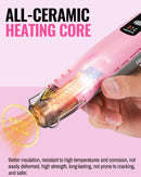 WORKPRO 7.2V Mini Cordless Heat Gun, 842? Hot Air Gun with Reflector Nozzle, 3 Temp Settings Cool Air, 482?/842?, Ceramic Heating Core, Ideal for Christmas Crafts, Includes 50 Heat Shrink Tubes