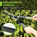 WORKPRO Manual Hedge Trimmers with Steel Wavy Blade