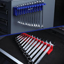 WORKPRO 2-Piece Magnetic Wrench Organizer, 24 Slots Wrench Holder Fits SAE (5/16" to 3/4") and Metric (9 mm to 20 mm), Premium Quality Wrench Rack Set to Keep Wrenches Organized
