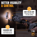 WORKPROX 20V Cordless Oscillating Multi-Tool Kit, Brushless Motor, 6-Speed, 3.6° Oscillation Angle, 22PCS Accessories & 1 Battery, Oscillating Tool for Cutting, Scraping, Sanding with Tool Bag