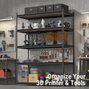 WORKPRO 5-Tier Shelving with Particle Board, 72" Hx36 Wx18 D, 4000LBS Load