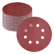 WORKPRO Sanding Discs, 5-Inch 150 Grit 8-Hole Hook and Loop, 50 Pack
