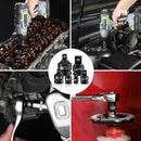 WORKPRO 6-PC Impact Socket Adapter Set with Case, CR-MO Steel | 1/4",3/8",1/2",3/4" Drive, Impact Wrench Conversion Kit, Automotive & Mechanical Repair, Impact Grade