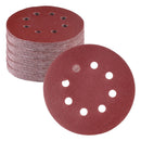 WORKPRO 50-Piece Sanding Discs Set - 5-Inch 8-Hole Sandpaper 5 Grades Include 60, 80, 120, 240, 320 Grits for Random Orbital Sander(Not for Oscillating Tools or Mouse Sander)