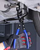 WORKPRO Exhaust Hanger Removal Tool, Heavy-Duty Exhaust Hanger Pliers | Non-Slip Grip, For Rubber Exhaust Hangers Muffler Hanger, Compatible with Most Domestic & Imported Exhaust Systems
