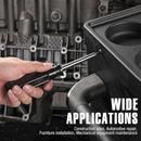 WORKPRO 20pcs PH2 Impact Phillips Screwdriver Bit Set, CNC Machined S2 Steel Tips with Magnetism, 1/4" Hex-Shank Driver Bits, 1" Long Impact Screwdriving Bits with Storage Box