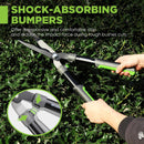 WORKPRO Manual Hedge Trimmers with Steel Wavy Blade