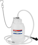 WORKPRO 1L Brake Bleeder Bottle with 63 Inch Brake Bleeder Hose One Way Check Valve & Rubber Connector, One Man Brake Bleeder Kit with Hooked Chain, Wide Base - for Automotive, Cars, Motorcycles