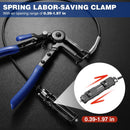 WORKPRO Flexible Hose Clamp Pliers | 27” Hose Clamp Tool Spring Clamp Pliers Automotive Clamp Removal Tool for Car Coolant Hose and Water Pipe