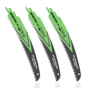 WORKPRO green 6TPI reciprocating saw blades, 3-pack, arc edge Japanese teeth