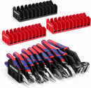 WORKPRO 4-Pack Plier Organizer Rack, Pliers Holder and Cutter Organizers with Non-Slip Rubber Base, 40-Slot Tool Box Organizer, Tool Drawer Organizer, Tool Storage, Plier Rack (Pliers Not Included)