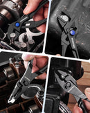 WORKPRO 4-Piece Mini Pliers Set with Pouch, Includes 4-Inch Plier Wrench & Slip Joint & Water Pump Pliers & 4.5-Inch Long Nose Slip Joint Plier, Adjustable Pliers/Pocket Plier/EDC Tool Gift for Man