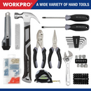 WORKPRO 12V Cordless Drill, Power Tool Set for Home, 177 Pieces Combo Kit with 14-inch Storage Bag and 2000mAh Lithium-Ion Battery & Charger (W)