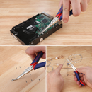 WORKPRO 2-Pcs 6" Mini Needle Nose Pliers Set, Long Nose Pliers, Bent Nose Pliers