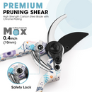 WORKPRO 5PCS Aluminum Heavy Duty Gardening Tool Set