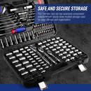 WORKPRO Mechanic Tool Set, 192 Pcs Socket Wrench Set with Storage Case