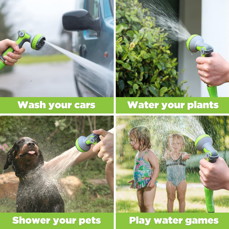 garden water sprayer Garden Hose Nozzle Sprayer with 10 Spray Patterns